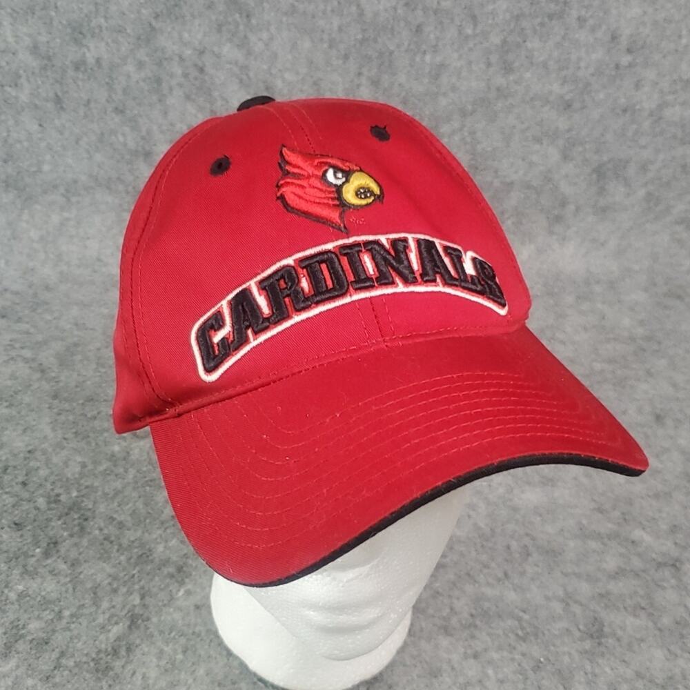 Louisville Cardinals Snapback Hat Cap Team Starter NCAA Dark Red Adjustable